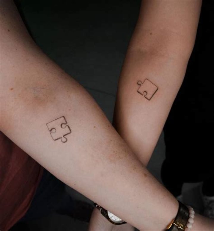 30 Ideas Tattoo Best Friend Puzzle Piece Tattoo S For Bffs, 30 Ideas Tattoo Best Friend Bff Puzzle Pieces