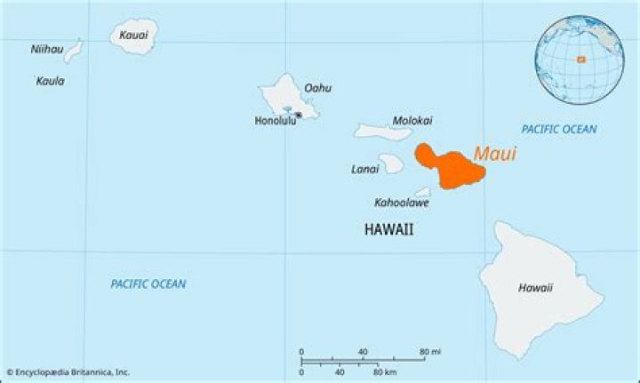 how big is maui in miles
