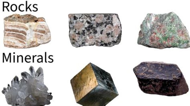 how do minerals form rocks