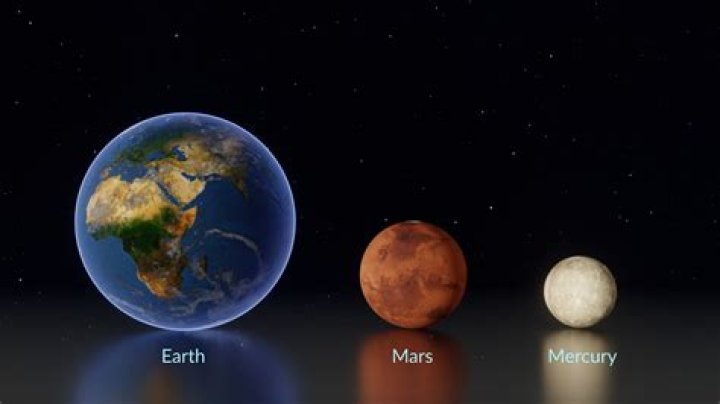 how do the sizes of earth venus and mars compare