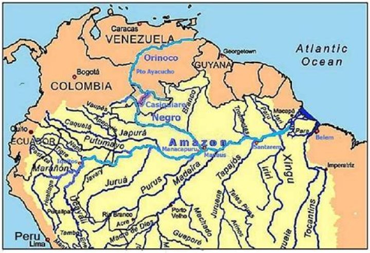 how long is the orinoco river