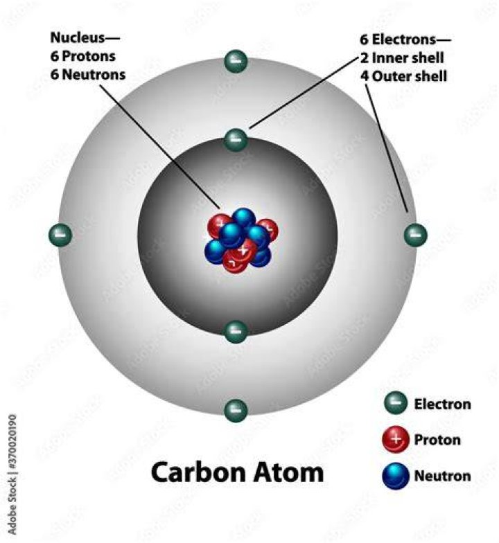 how many shells does carbon have