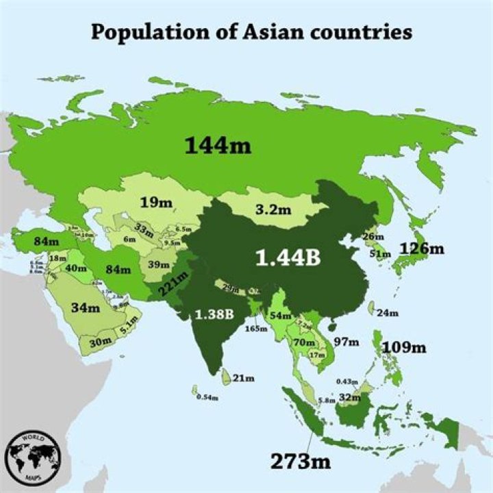 in east asia where is most of the population clustered