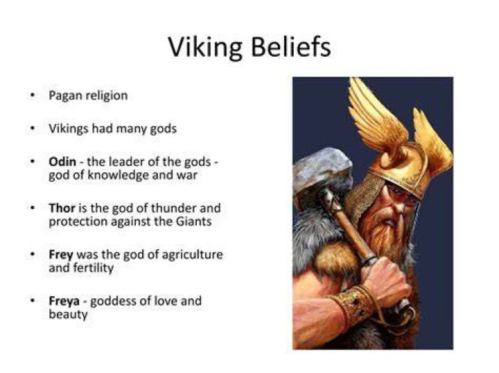 what did the vikings believe in