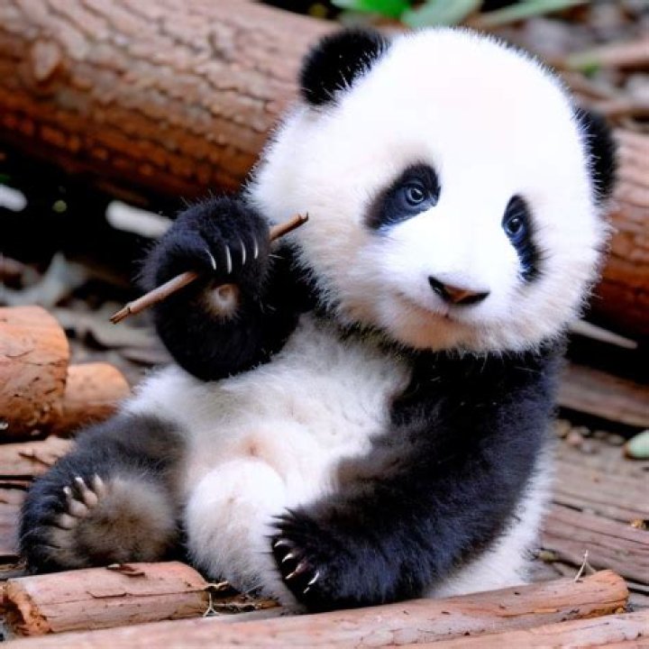 what do you call a baby panda