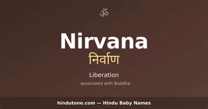 what does the name nirvana mean