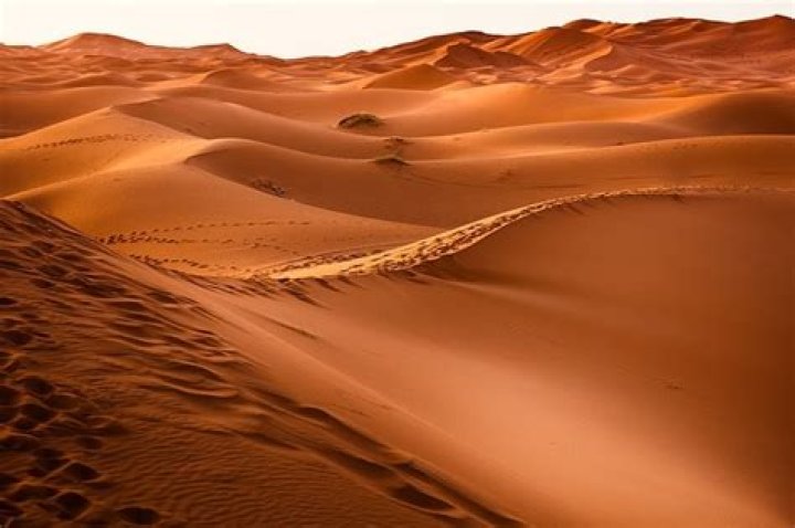 what is a desert landform