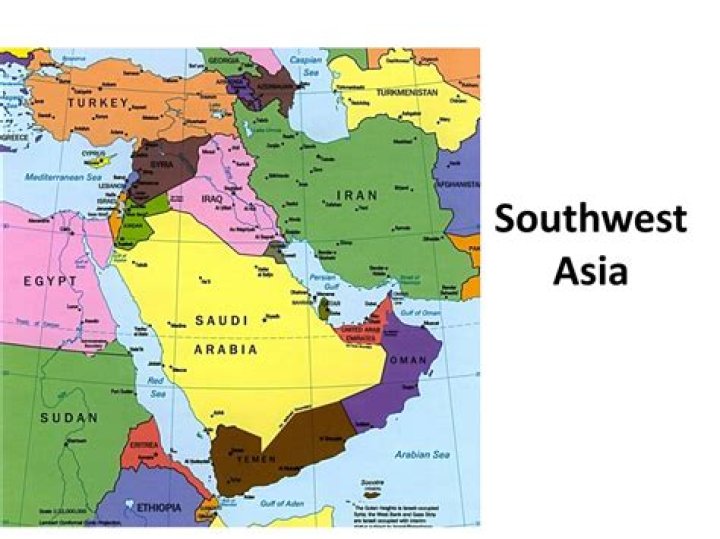 what is considered southwest asia