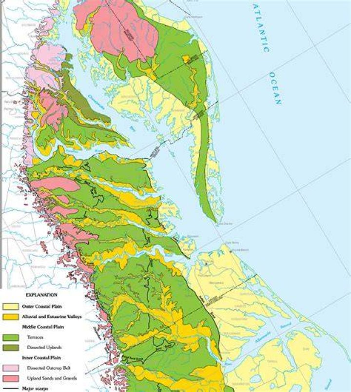 what is the definition of coastal plain