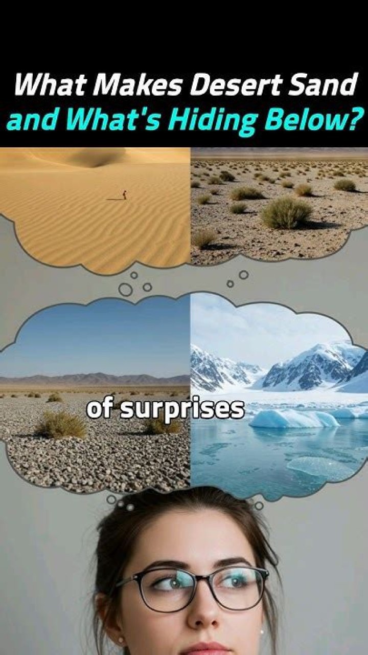 where does desert sand come from