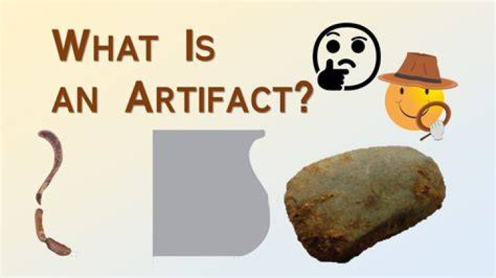 why are artifacts important to us today