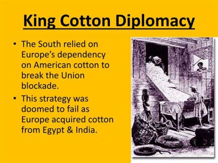 why did king cotton diplomacy fail?